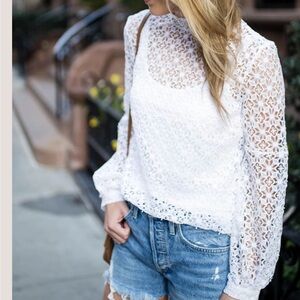 Express lace top